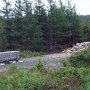 <p align=left>Des traineaux qui servent à apporter les cordes de bois